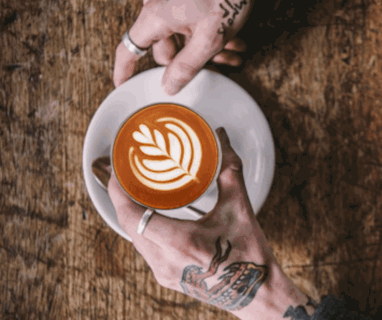 Coffee hands