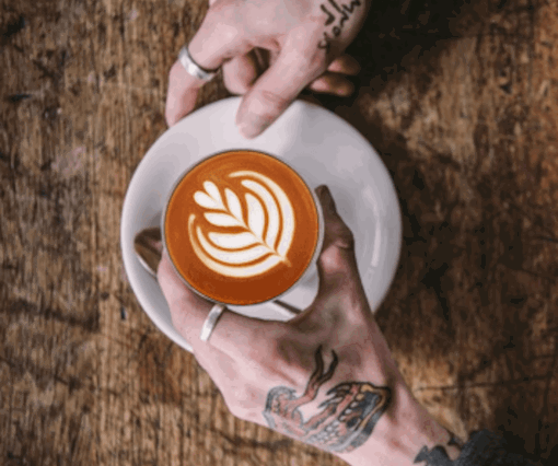 Coffee hands