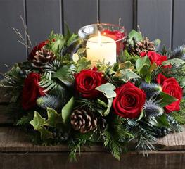 Christmas Table Arrangement Worcester