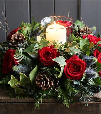 Christmas Table Arrangement Worcester
