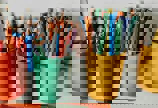 Colouring Pens Pencils