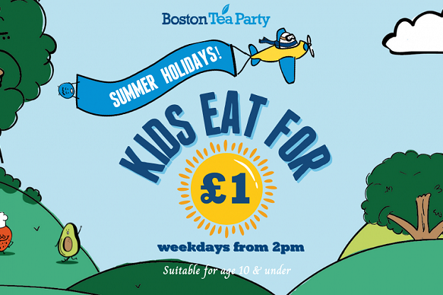 Kids Eat for £1 this summer holiday